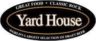 The logo for yard house.